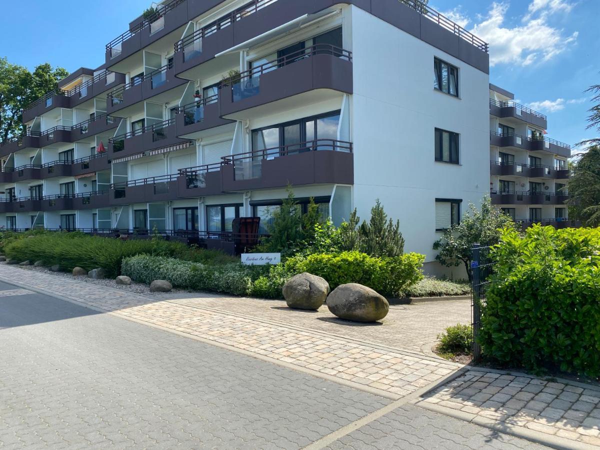 Moderne 3-Zi-Wohnung mit Meerblick direkt am Strand Scharbeutz Exterior foto